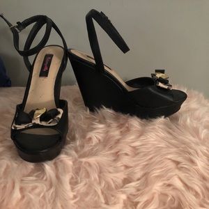 Betsey Johnson wedges